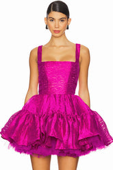 Flowers Print Sundress Tea Dress