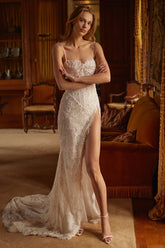 Lace Corset Maxi Dress