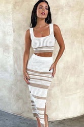 In The Groove Midi Skirt Set