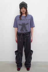 OPEN YY Washed Rolled Cargo Pants