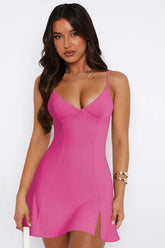 Ruched Bodycon Mini Dress