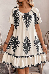 Vacation Bohemian Mini Dress