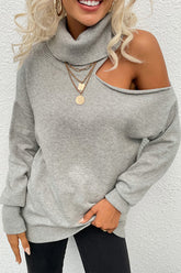 Suéter de punto con dos solapas