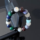 Multicolor Natural Gemstone Bracelet