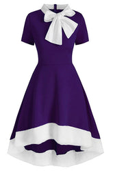 Elegante vestido estilo regencia de manga corta