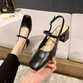 Prendas de abrigo para mujer Mary Jane Tacones destalonados