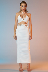 Kaitlyn Halter Maxi Dress