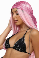 Party Art Rhinestone Hair Net