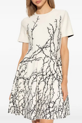 Short Sleeve A Line Dress