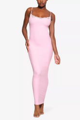 SKIMS Fits Everybody Lace Slip Dress