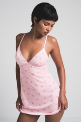 SKIMS Velvet Lace Slip Dress