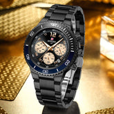 Reloj de pulsera deportivo de cuarzo de acero inoxidable Simple Watches MSCWJWS32