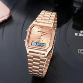 Einfache digitale wasserdichte Sport-Quarzuhr, Damen und Unisex – SCW747