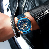 Relojes para hombre CRRJU, reloj militar del ejército, cronógrafo de acero inoxidable 316L de alta calidad, 2020