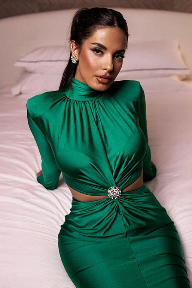 Cecilia Green Dress