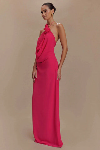 Rosalia Cowl Neck Maxi Dress