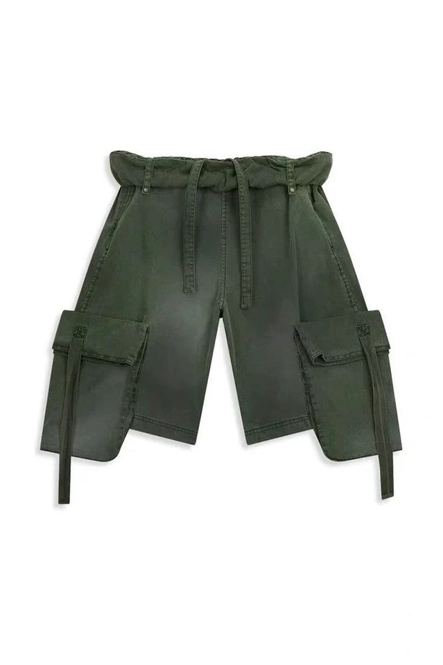 OPEN YY Rolled Waist Cargo Shorts