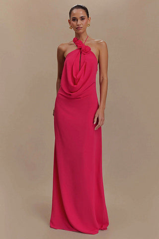 Rosalia Cowl Neck Maxi Dress