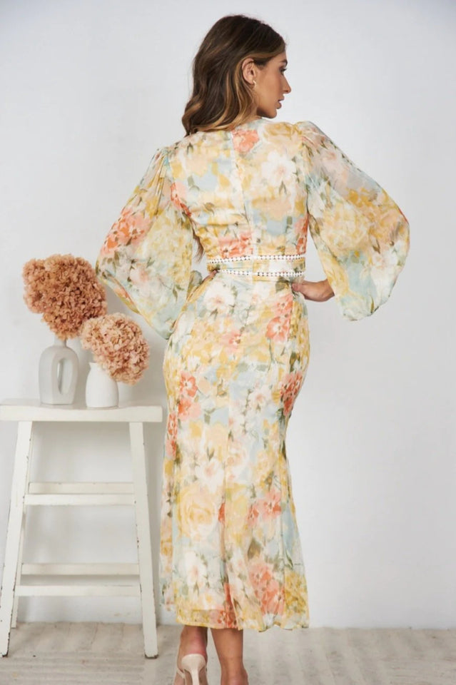 Pamelia Floral Print Dress