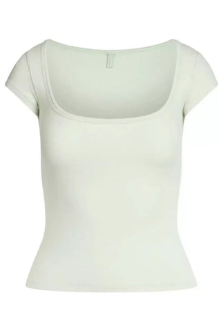 SKIMS Cotton Jersey Scoop Neck T-Shirt