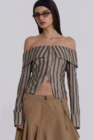Emra Off The Shoulder Shirt