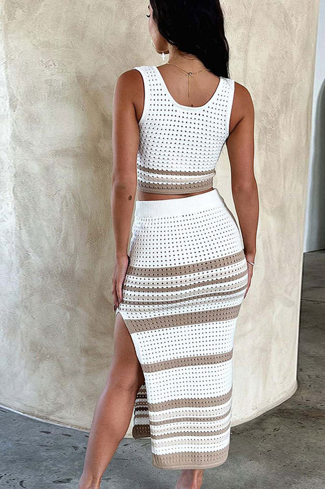 In The Groove Midi Skirt Set