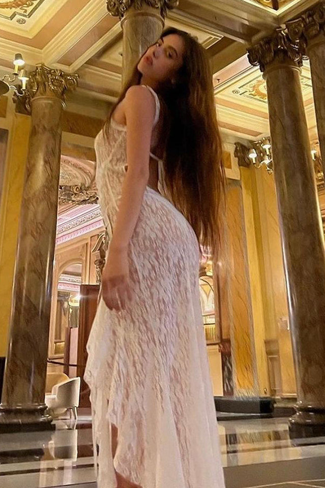 Masie See Through Maxi Dress