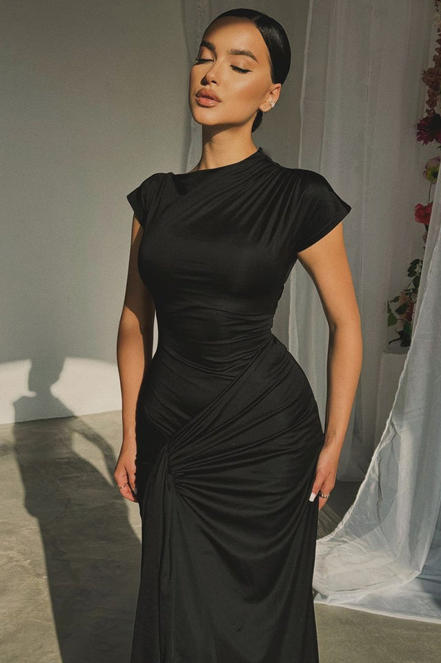 Tea Bodied Maxi Dress