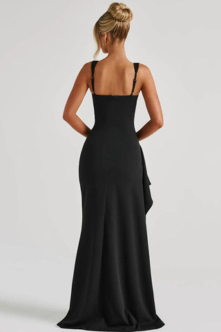Corset Sleeveless Ruched Gown
