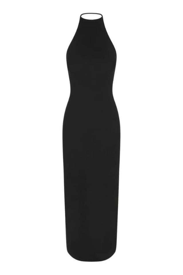 SKIMS Halter Long Dress