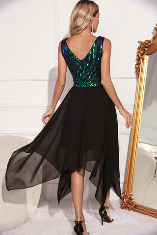 High Low Hem Bridesmaid Dress