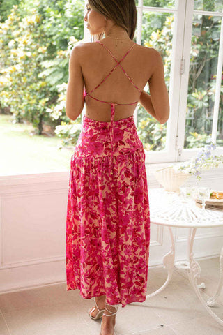 Blooming As One Midi Dress