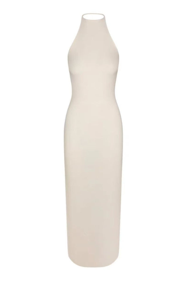 SKIMS Halter Long Dress