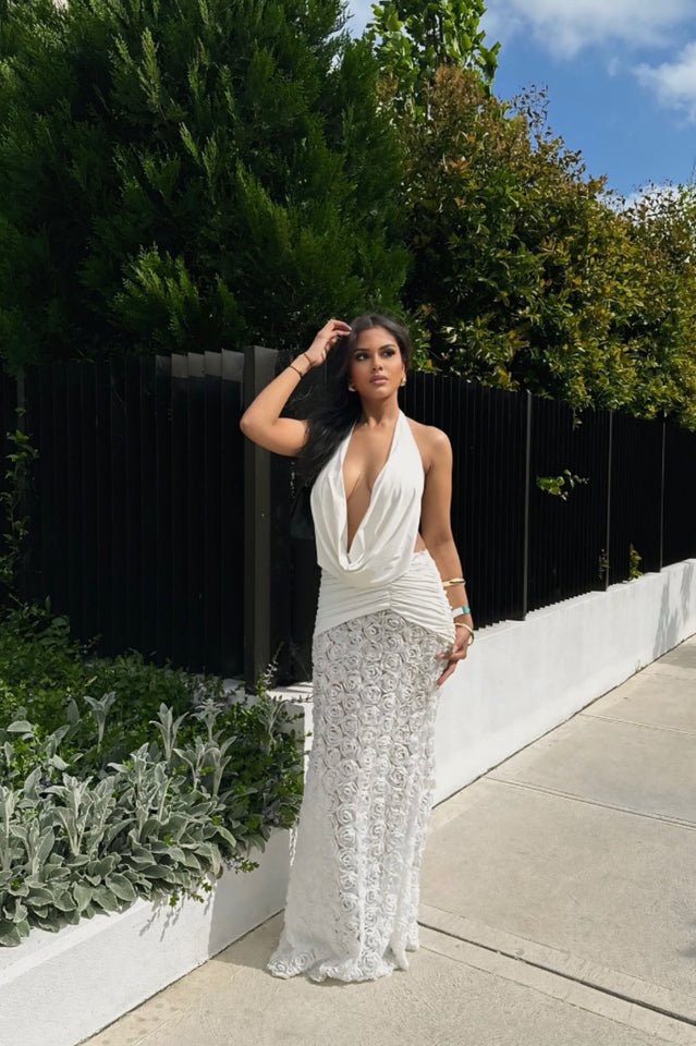 Kita Textured Maxi Dress