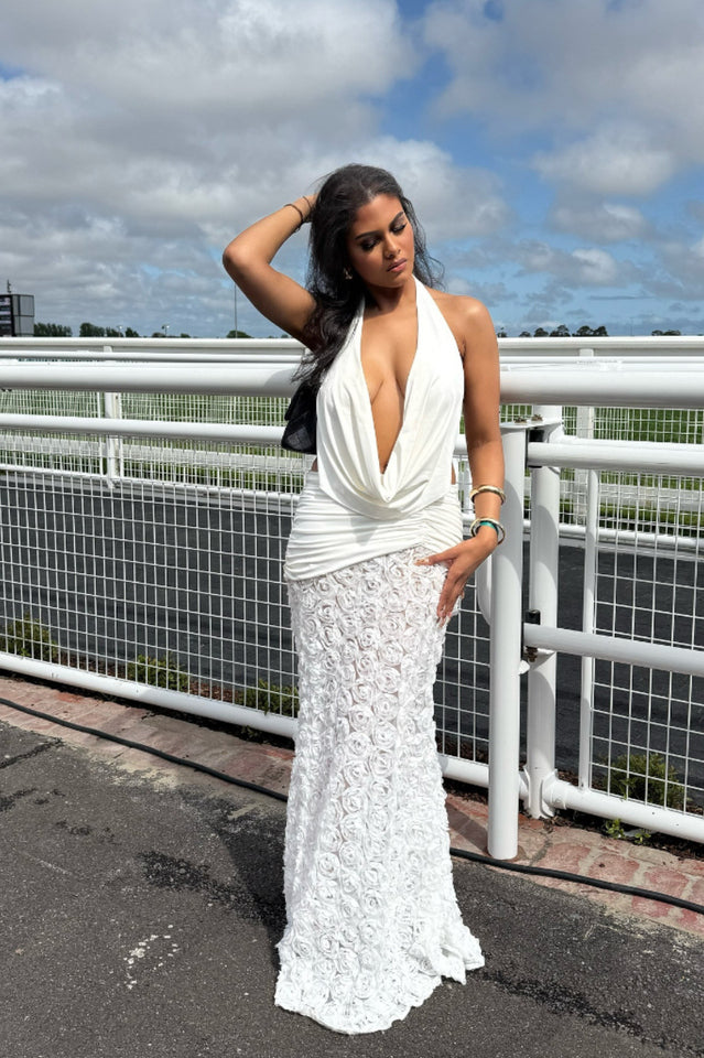 Kita Textured Maxi Dress