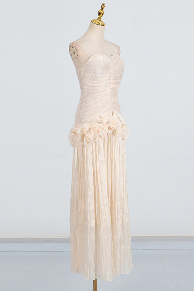 Ana Radu Ruffle-Detail Dress