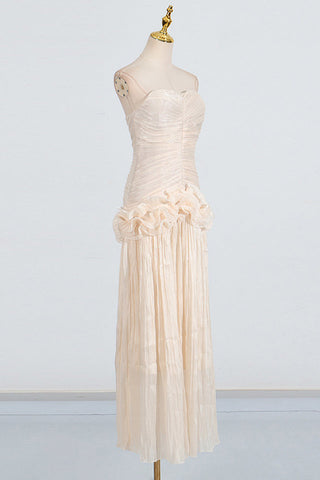 Ana Radu Ruffle-Detail Dress