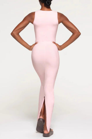 SKIMS New Vintage Scoop Neck Maxi Dress