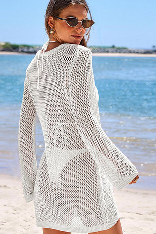 Crocheted Mini Beach Dress