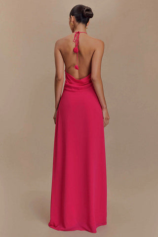 Rosalia Cowl Neck Maxi Dress