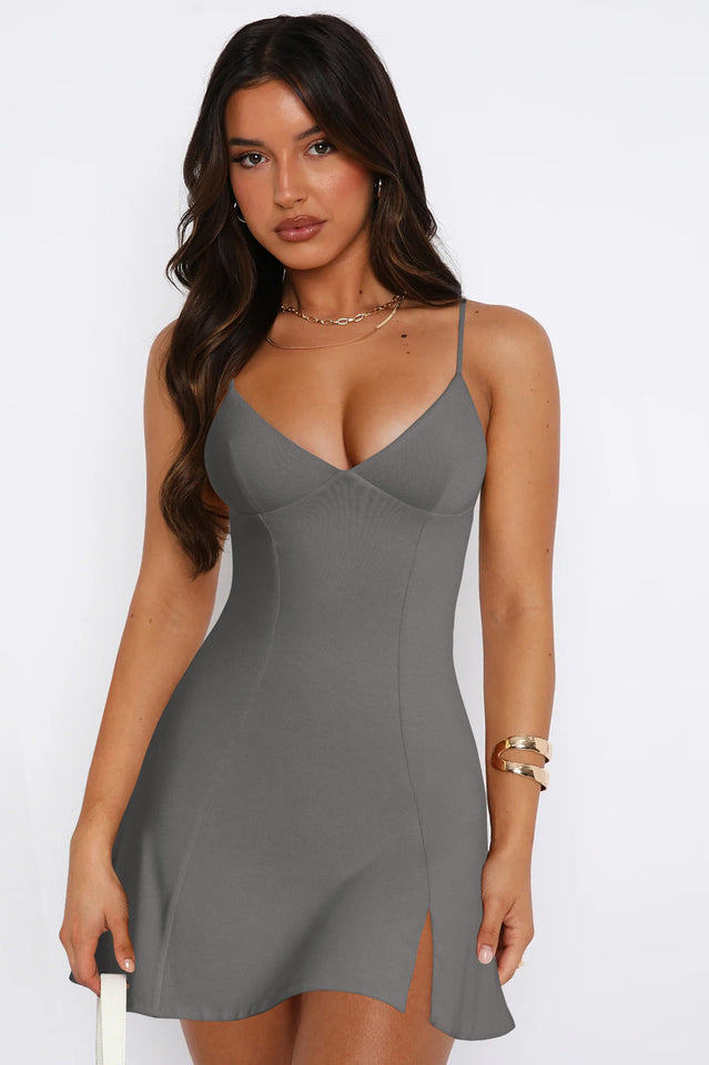 Ruched Bodycon Mini Dress