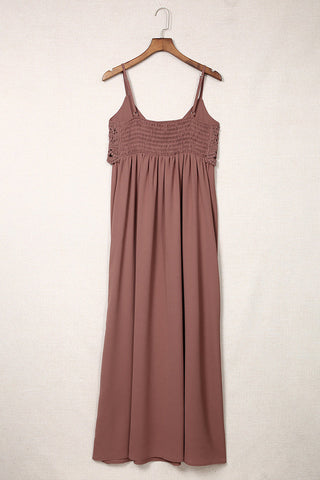 Mauve Boho Maxi Dress