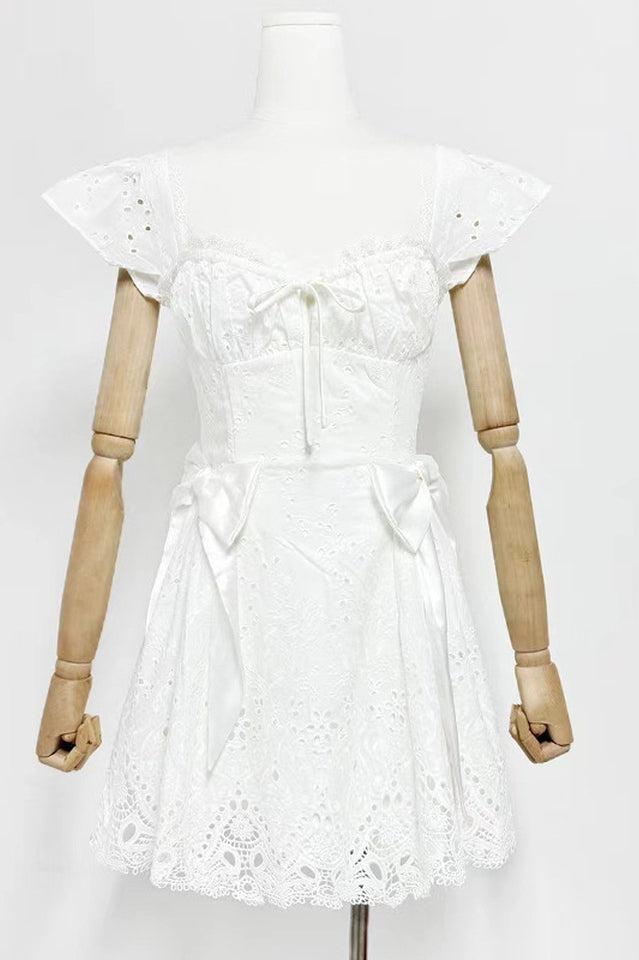 Giglio Broderie Anglais Mini Dress