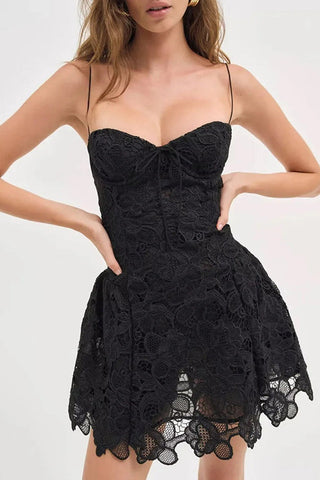 Coco Lace Sleeveless Mini Dress