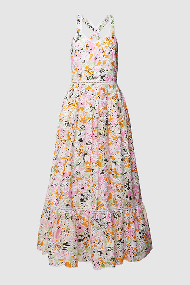 Paige Fiori Midi Dress
