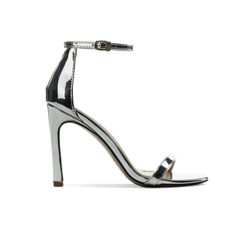 Women's Stiletto Plus Size Buckle High Sandals