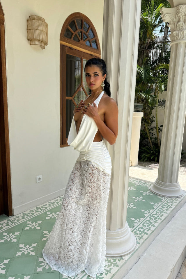 Kita Textured Maxi Dress