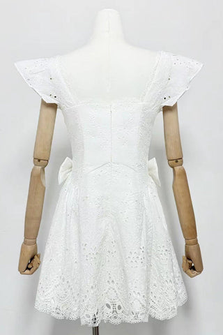 Giglio Broderie Anglais Mini Dress
