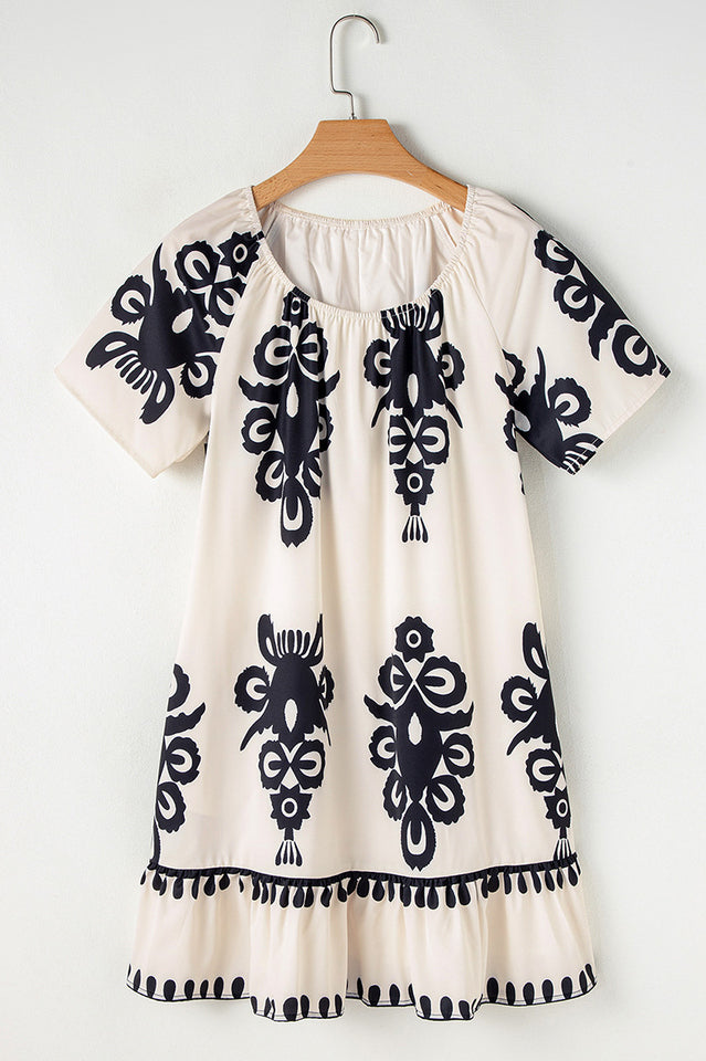 Vacation Bohemian Mini Dress