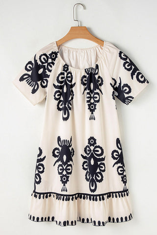 Vacation Bohemian Mini Dress